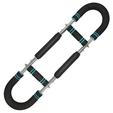 Arm Trainer, 60-110Lb Adjustable Chest Workout Equipment, Arm Trainer, Arm Strength Trainer, Portable Power Twister Bar,Portable Spring Resistance for Home Workout Equipment Weight Lifting Straps